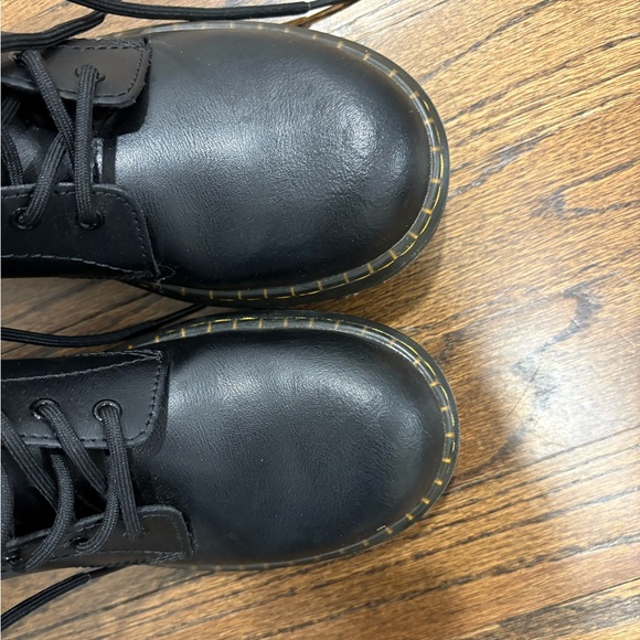 Dr. Martens Black Leather Boots kids - Picture 6 of 6
